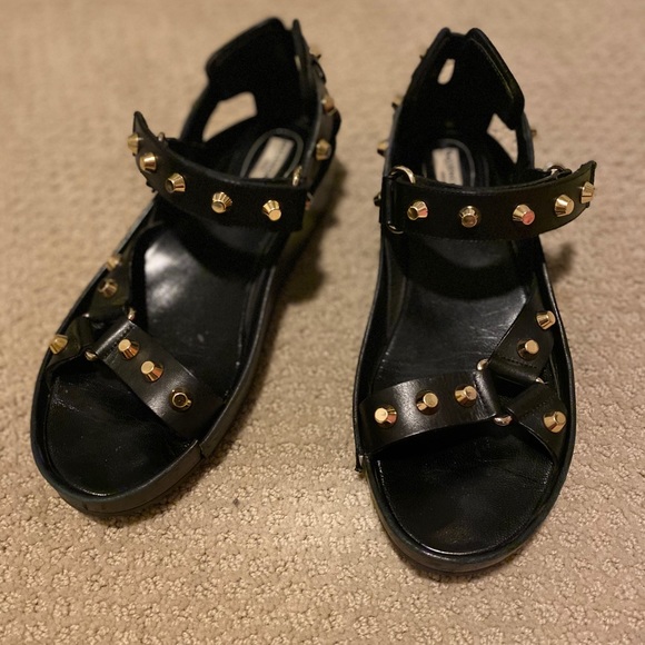 BALENCIAGA studded sandals - Picture 2 of 4